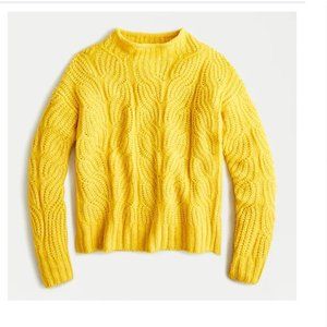 Jcrew small yellow sweater